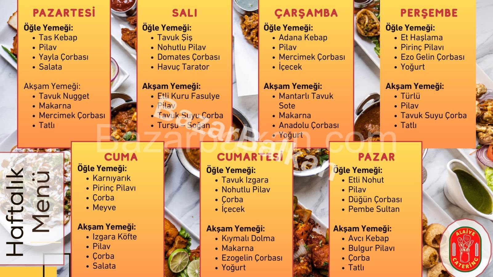 TÜRK EV YEMEĞİ ADRESE TESLİM (3 ÖĞÜN / 3 ÇEŞİT) - 3