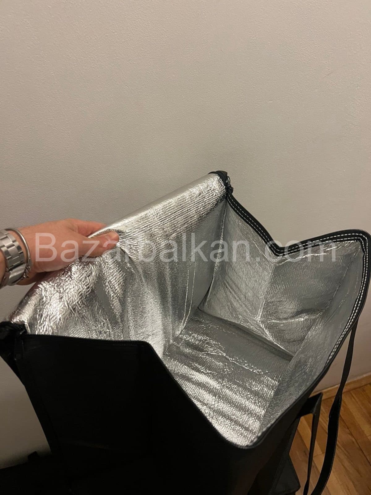 WOLT/GLOVO KATLANABİLİR KÜÇÜK EL ÇANTASI - 4